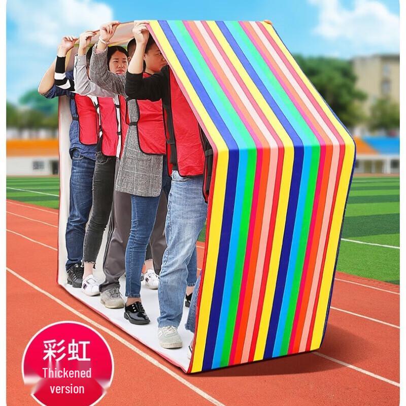 WEZHO Rainbow Team Building Rolling Prop