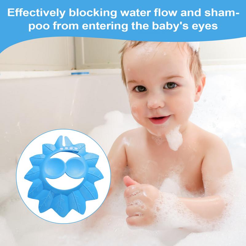 Baby Shower Cap For Washing Hair Bathing Protection Cap Shampoo Shower Bathing Protection Soft Adjustable Visor Hat Guard For China Mainland