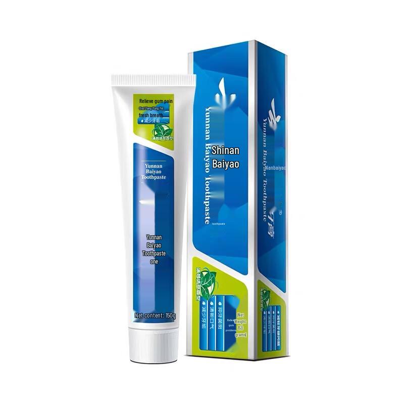 Yunnan Baiyao Mint Fresh Toothpaste (3 x 150g)