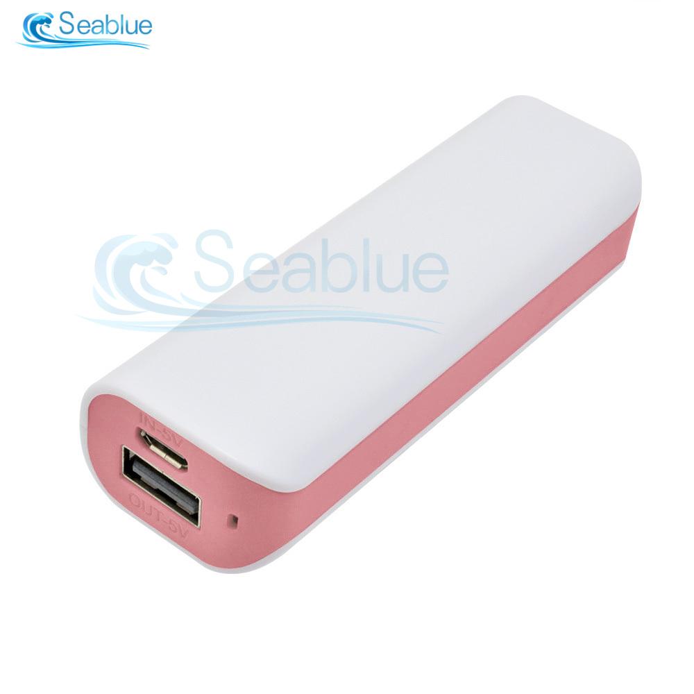 

5V 1A 1x18650 USB Power Bank Корпус Портативний DIY Тримач для Батарейки Безпайковий Зарядний Пристрій для Зарядки Телефону Без Батареї червоний