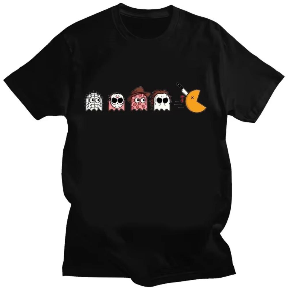 Happy Halloween T Shirt  Funny Creative Halloween Gift Pumpkin ManT-shirts Streetwear Unisex Women Men Clothing Tees Tops