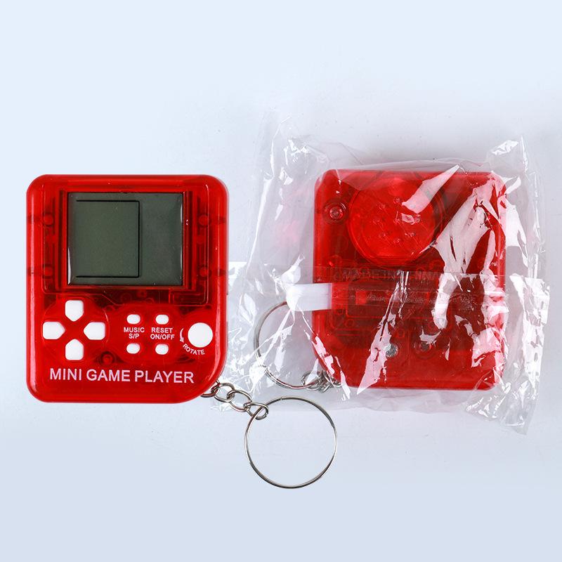 Game Blast Block Tetris Mini Toy Game Machine Portable Keychain Gift Children