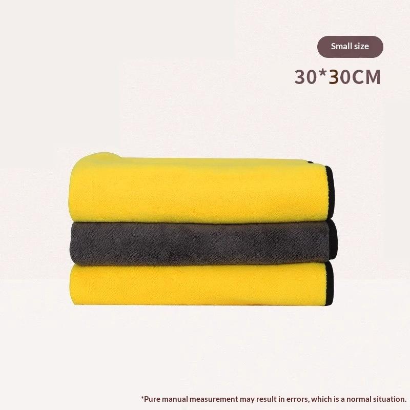 1Pcs New Pet Dog Absorbent Quick Drying Durable Towel Microfiber Dog Bathing Towel Dog Bathrobes Wiping Cloth