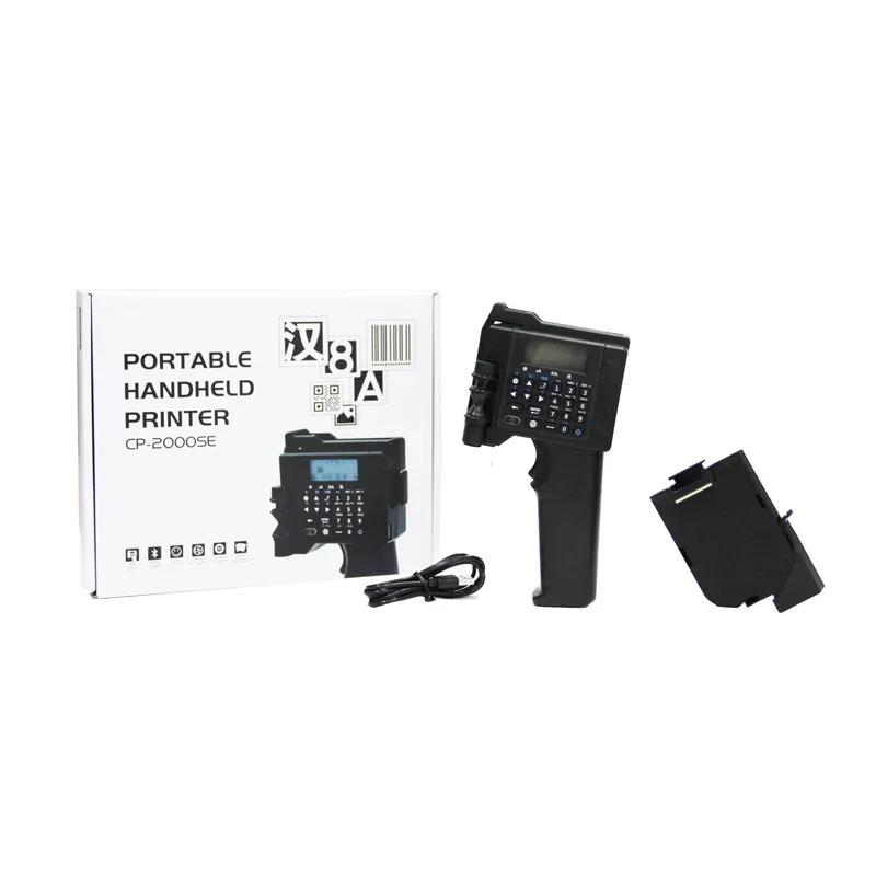 CE Smart Handheld Inkjet Printer – Clear/Fast Print: Date, Batch No., Graphics | Easy-Use | For EU Packaging