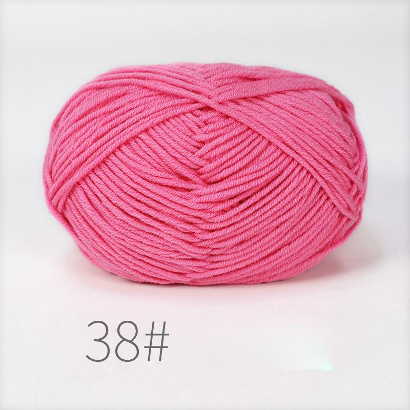 10Balls 500g Soft Milk Cotton Yarn Crochet Threads for Knitting Wool DIY Crafts Sweater Baby Wool Hand Knitting Crochet Yarn