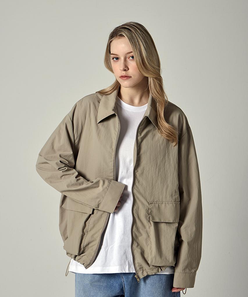 Bsmt Essential Nylon Basic Collar Wind Jacket (3 Colors)