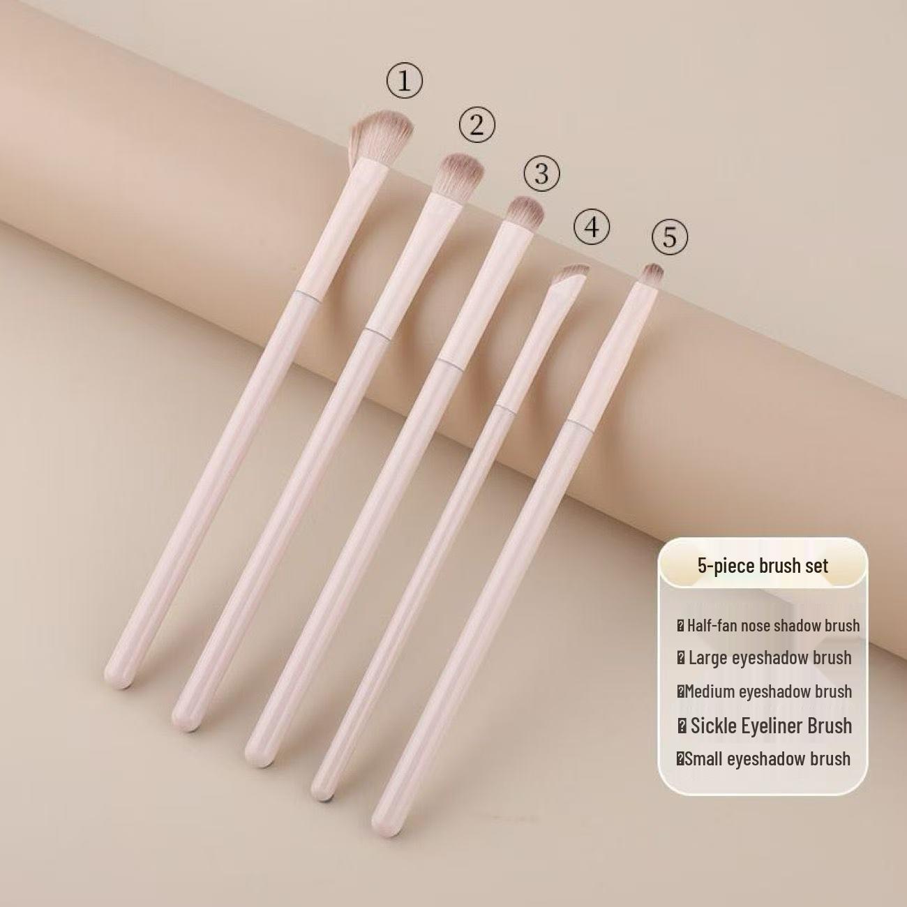 Complete Makeup Brush Set: Powder, Eyeshadow & Blush Brushes - Super Soft for Beginners