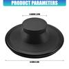 2 Piece Strong Rubber Drain Stoppers Heat Resistant & Long Service Ergonomic Sink Drain Suitable for Everyday Use