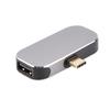 USB C Dock 3 in 1 Type C Male to HD Multimedia Interface USB A Type C Female Docking Station for Windows for Android