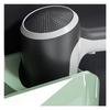 Wall Mounted Hair Dryer Holder Compartment Design Detachable Hair Dryer Hanger Storage Rack for