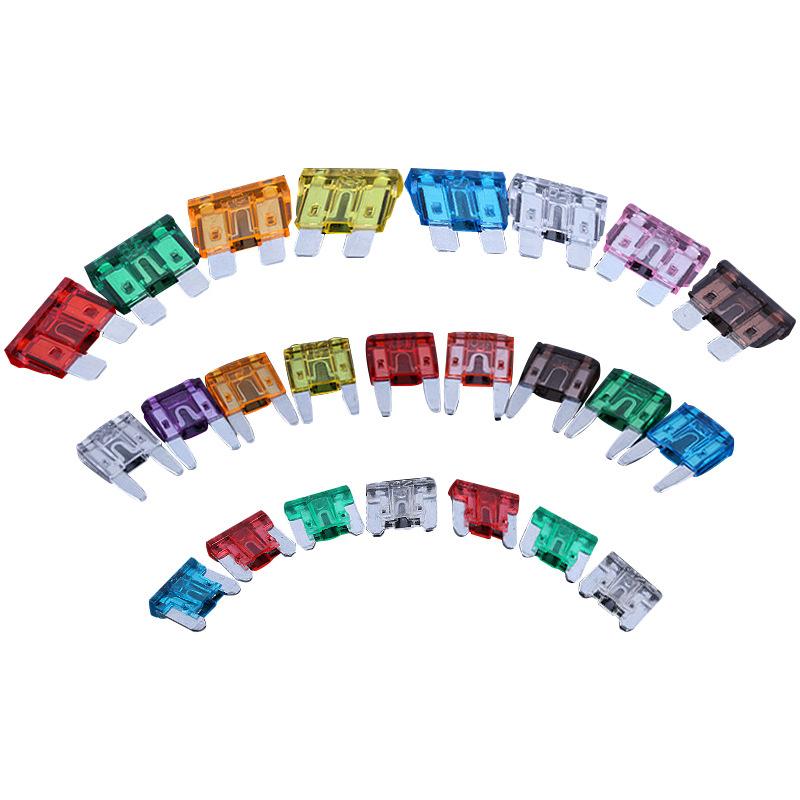Buy 110pcs car fuse mini fuse car blade fuse 2A 40A suitable for RV