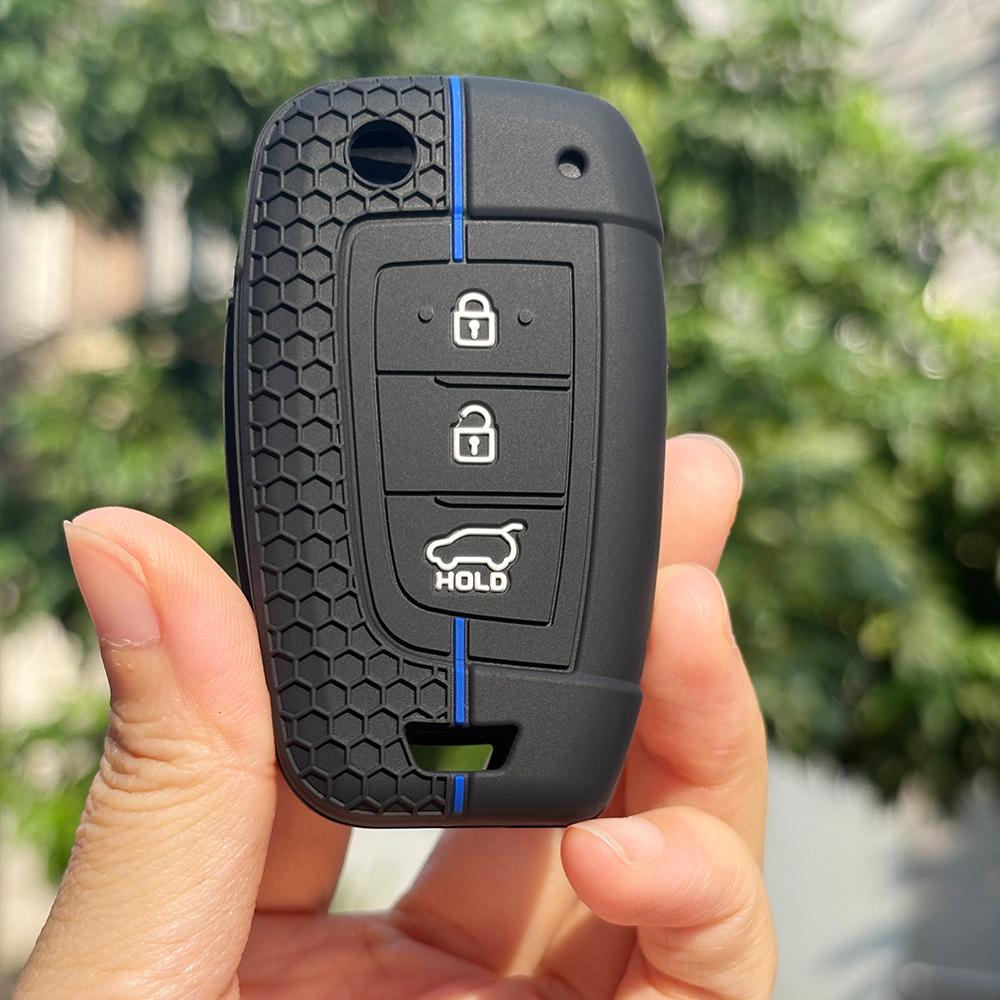 Keychain Protect For Hyundai Solaris Tucson Sonata Accent Elantra Creta I30 Ix35 Knife Remote Key Cover Caps