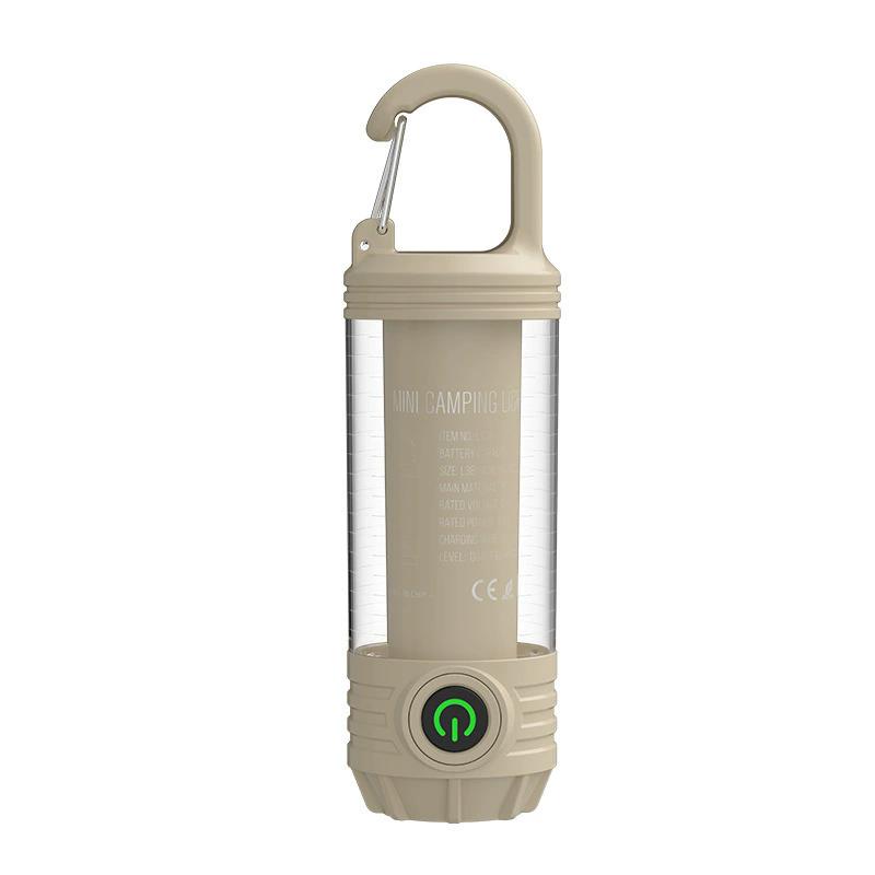 Rechargeable Flashlight Camping Lantern 6 Modes LED Mini Portable Keychain Tent Lamp Waterproof For Hiking Fishing Outdoor