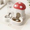 2 in 1 Mushroom Pet Automatic Feeder Large Capacity Cat Water Dispenser  Multi-Pet Household