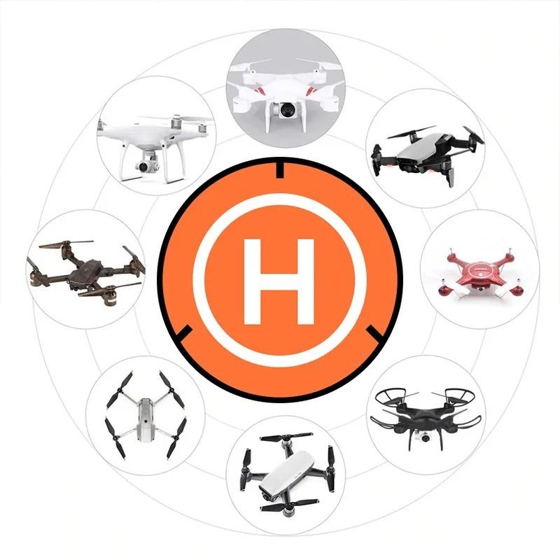 Universal 55cm Foldable Landing Pad Mat for Drone Quadcopter RC Parking Apron Accessories Dron Landing Gear Protector