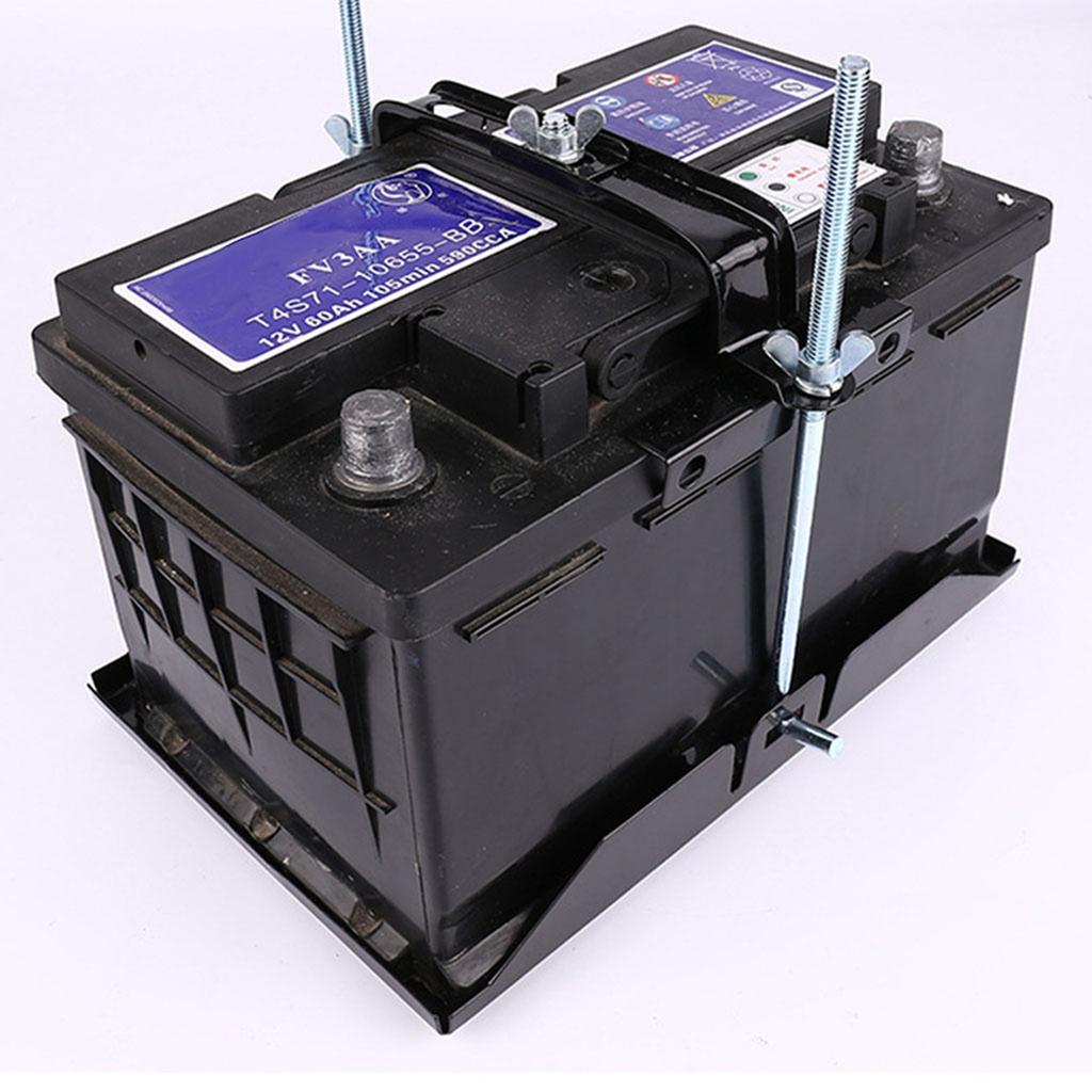 Adjustable Car Battry Fixed Bracket Stable Tray Auto Battery Holder Bracket Rack Auto Parts Battery Bracket