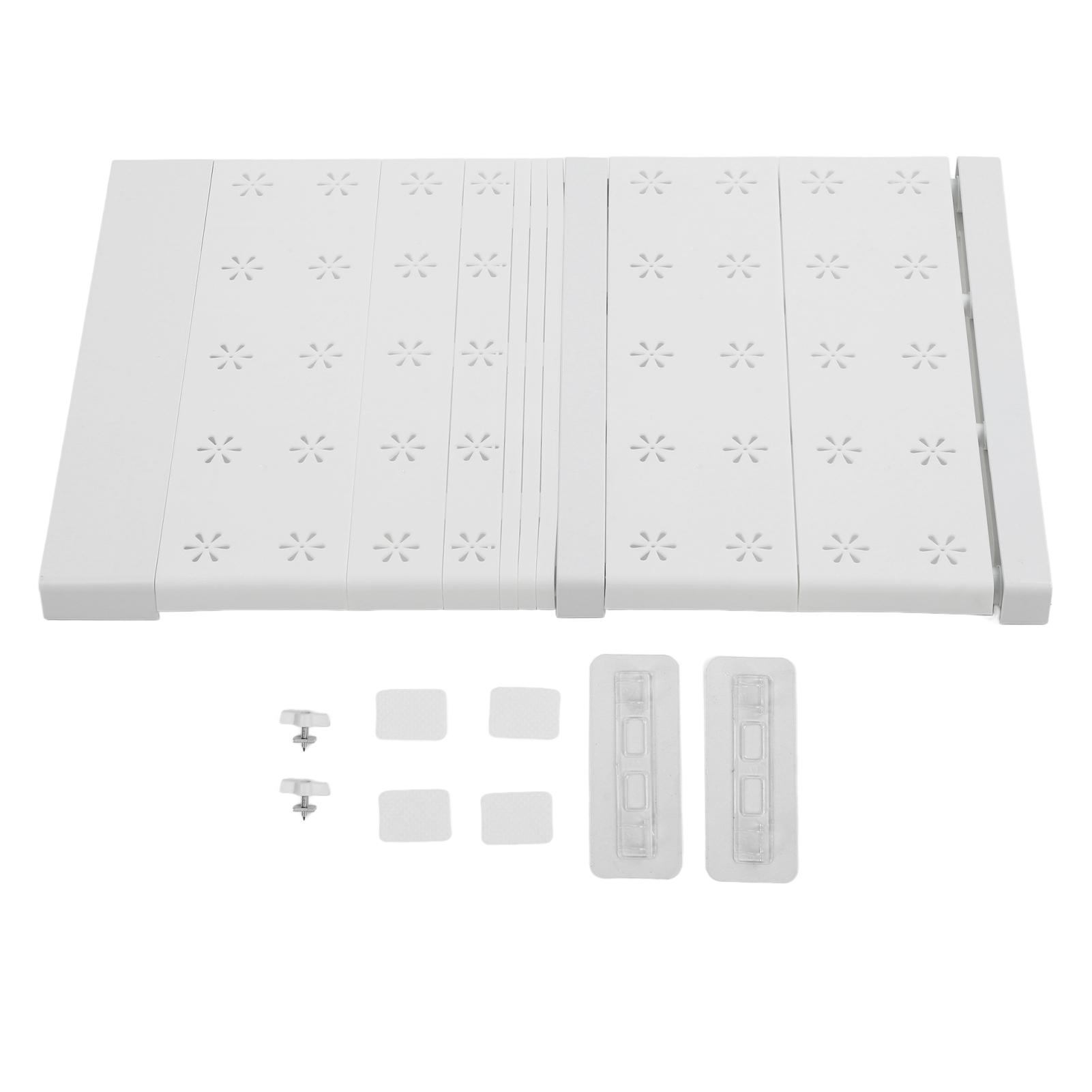 

Расширяемые полки для шкафа, регулируемая длина, экономия места, выдвижная полка-перегородка, стеллаж для хранения 4152cm/16.520.5in Length