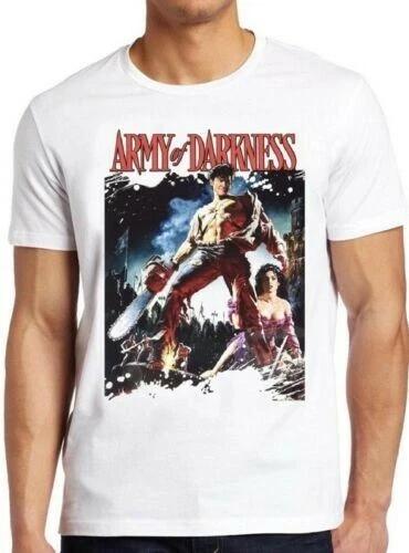 Army Of Darkness Evil Dead Movie Film Cult 90s Vintage Cool Gift T Shirt M158 XXXXL