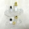 Wall Mounted Acrylic Bathroom Corner Shelf,Acrylic Bathroom Rack,Floating Shower Corner Shelf,Shower Shelf for Storage & Display