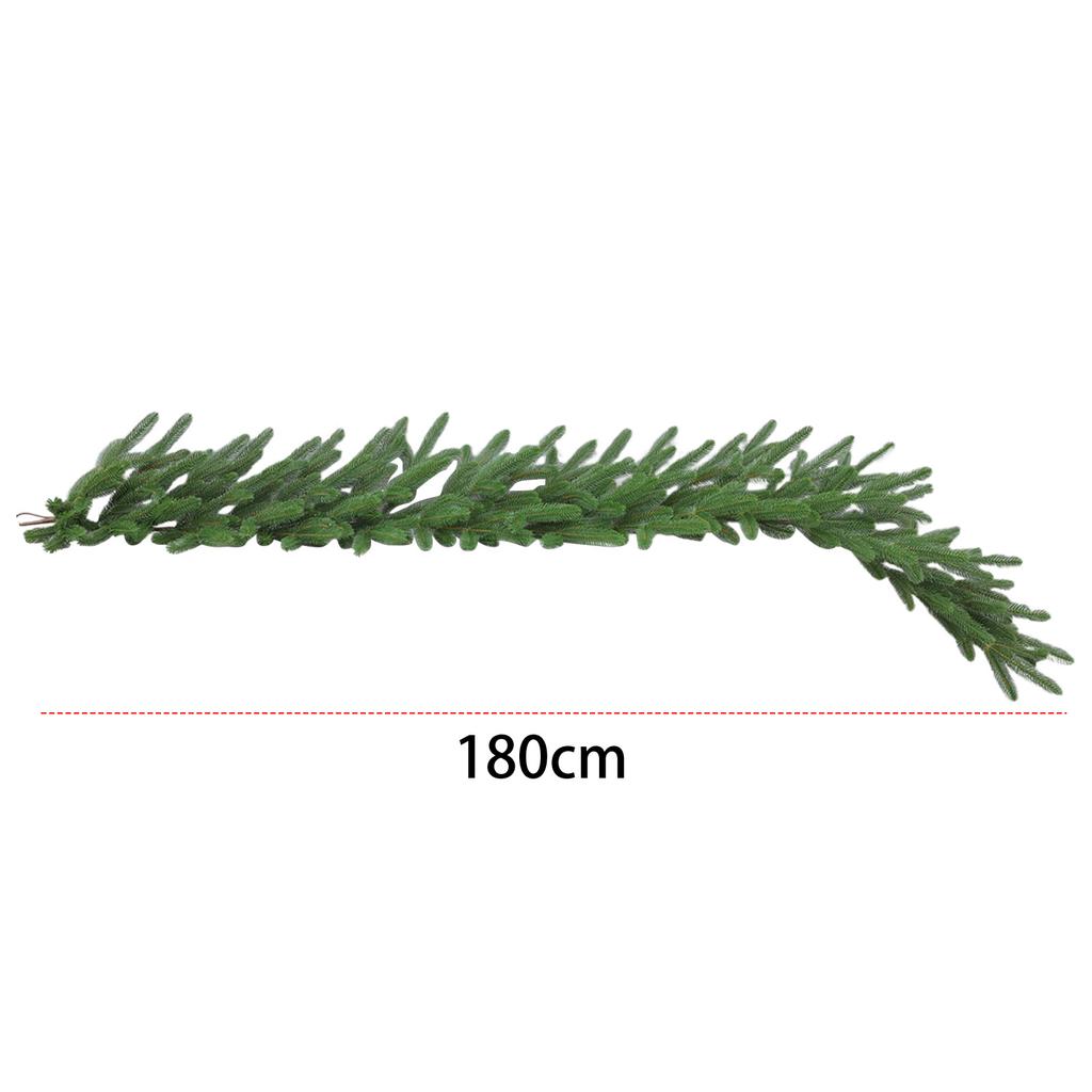 Christmas Garland Artificial Norfolk Pine Garland Realistic Faux Pine Garland for Mantle Christmas Decorations