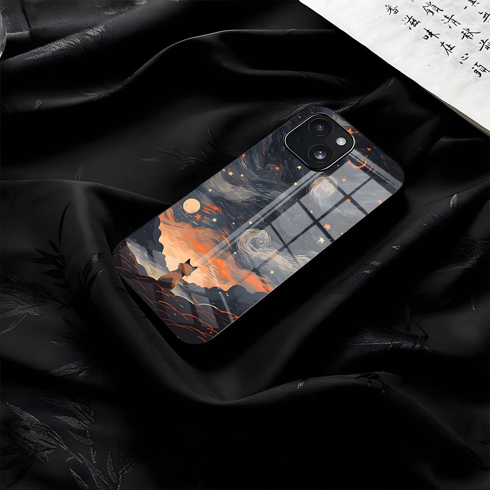 Zorros Espaciales Manta Phone Case For IPhone 17 Pro Max 16 15 14 Pro Max 13 11 Plus Glass Cover