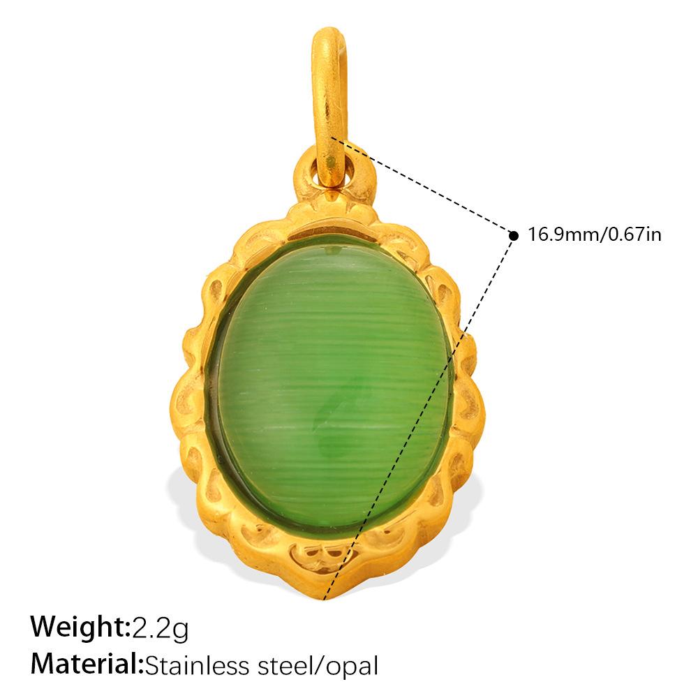 Yori Stainless Steel Sunflower Teardrop Pendant Used Women Making Earrings Necklace Bracelet Jewelry Material Making Accessories