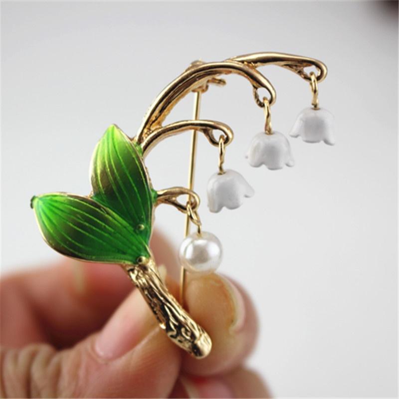 1Pc Small Fresh Plant Brooch Collar Clothing Accessories Girl Party Gift