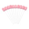 100PCS Portable Disposable Sponge Stick Sponge Head Teeth Cleaning Sponge  Tooth Cleaning