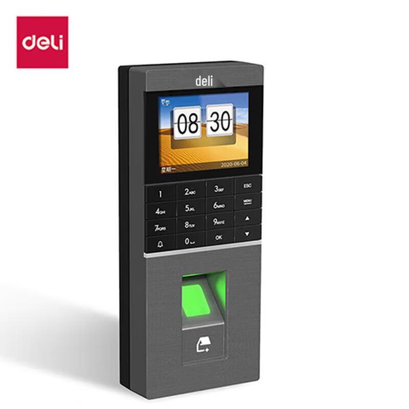 Deli 13753CW Cloud Fingerprint Access & Attendance System