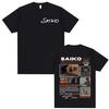 Rapper SAIKO POLARIS Album Tour 2026 Merch Tshirts Unisexs Women  Clothing Oversized T Shirt Vintage Hip Hop Comfort Tshirt Tops