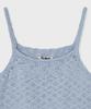 FALLETT Bustier Knit Sky Blue