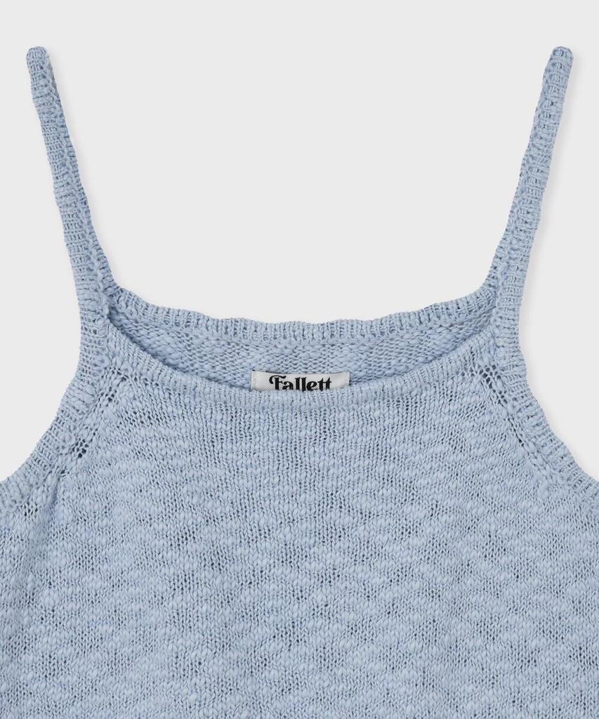 FALLETT Bustier Knit Sky Blue