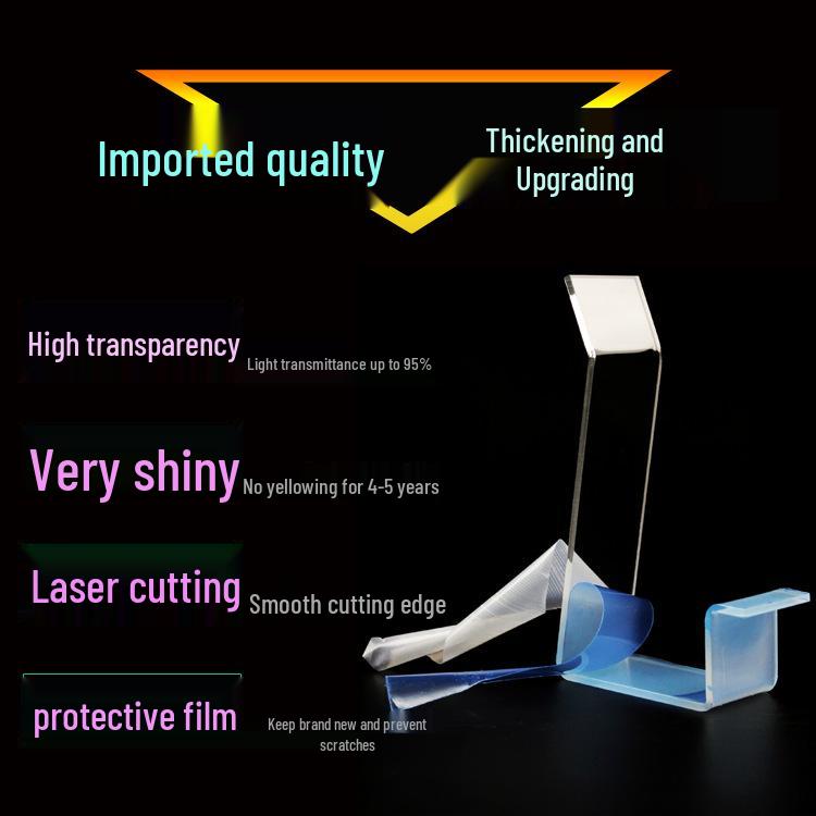 Transparent Acrylic Shoe Display Rack for Children's Shoes