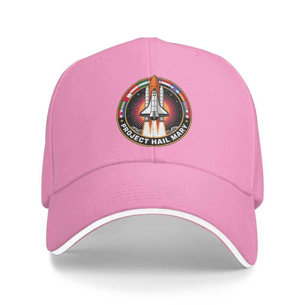 Project Hail Mary Space Rocket Movie Baseball Cap Casual Sandwich Cap Men Women Breathable Headwear Outdoor