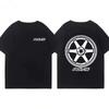 2026 Summer Wheel Hub Modified Car Short Sleeve T shirts Men Women Summer Cotton Japanese Versatile T-Shirt Tide Ins Y2k