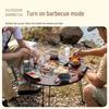 Versatile Indoor Outdoor Charcoal BBQ Grill Set