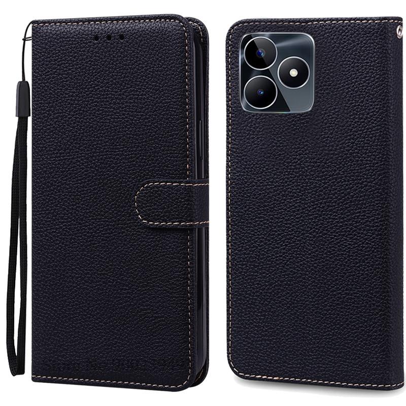 Pouzdro peněženka/flipový kryt z umělé kůže pro Realme C53, pouzdro z umělé kůže pro OPPO Realme C53 C 53, pouzdro na telefon Realme C53, pouzdro a kryt