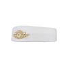 Jordan Faixa de Cabeça Bordada Wings Sports Acessórios Unissex Branco Metálico-Dourado CK9955-109