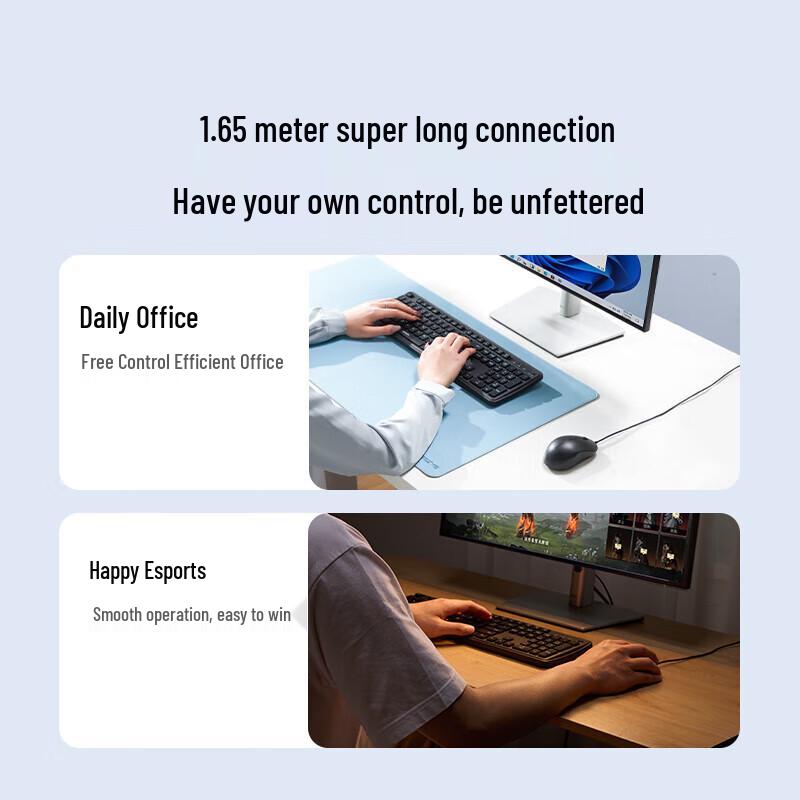 Mouse da Ufficio Cablato Silenzioso Ugreen