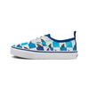 Vans Authentic Canvas Casual Low Top Kids' Skateboarding Shoes Blue White Checkerboard Children Aged 3 7 Years Old VN0A4BUSABQ