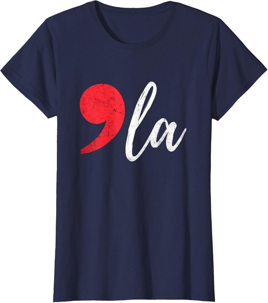 Kamala Harris 2024 President Comma La Funny Ladies  Crewneck T-Shirt Unisex T-Shirt XXXXL