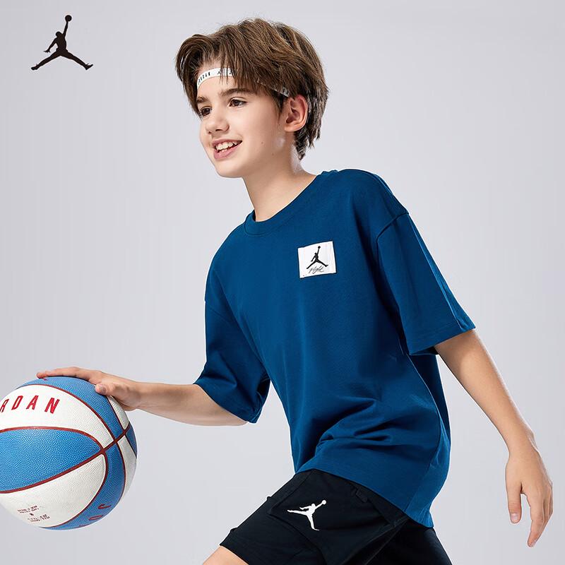 Jordan Nike AJ Kids' Unisex Summer Short Sleeve T-Shirt