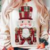 Patchwork Nutcracker Merry Christmas Png Vintage Santa Claus Digital File Cartoons Keep Warm Sweatshirt Autumn and Winter Hoody