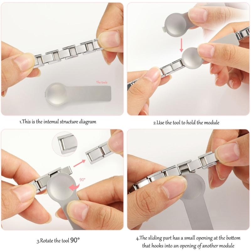 Sturdy 9mm Italian Charm Bracelet Stainless Steel Gold Silver Modules for Women Men Youth DIY Fashion Statement