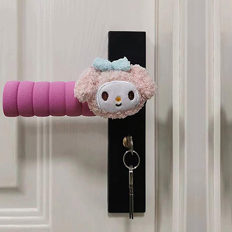 

Kawaii Захисний чохол для дверної ручки Кришка дверної ручки проти зіткнення Прикраса кімнати для дверей
