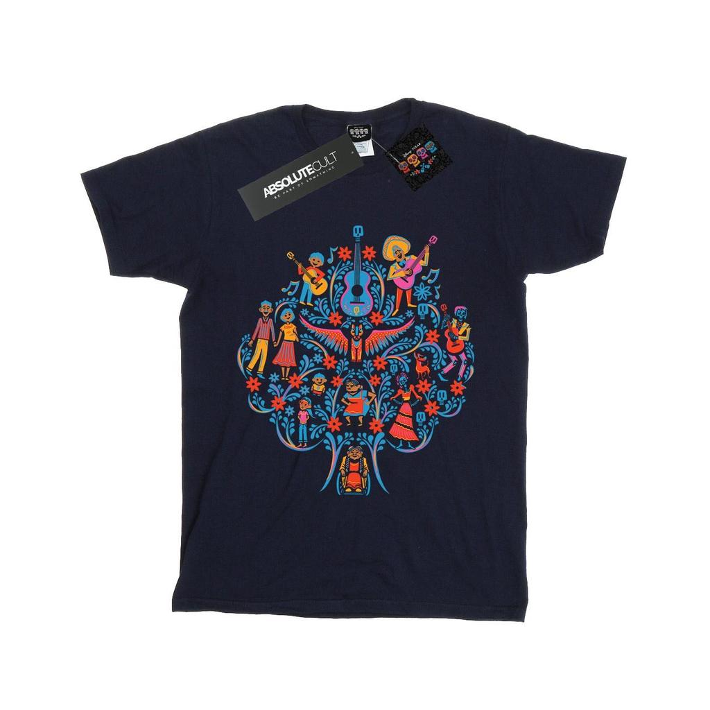 Disney Boys Coco Tree Pattern T-Shirt