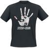 Hand Eye System A Down Tričko Pánske Dámske Vintage Metal Rocková Kapela Grafické Tričko 100% Bavlna Letné Streetwear Top