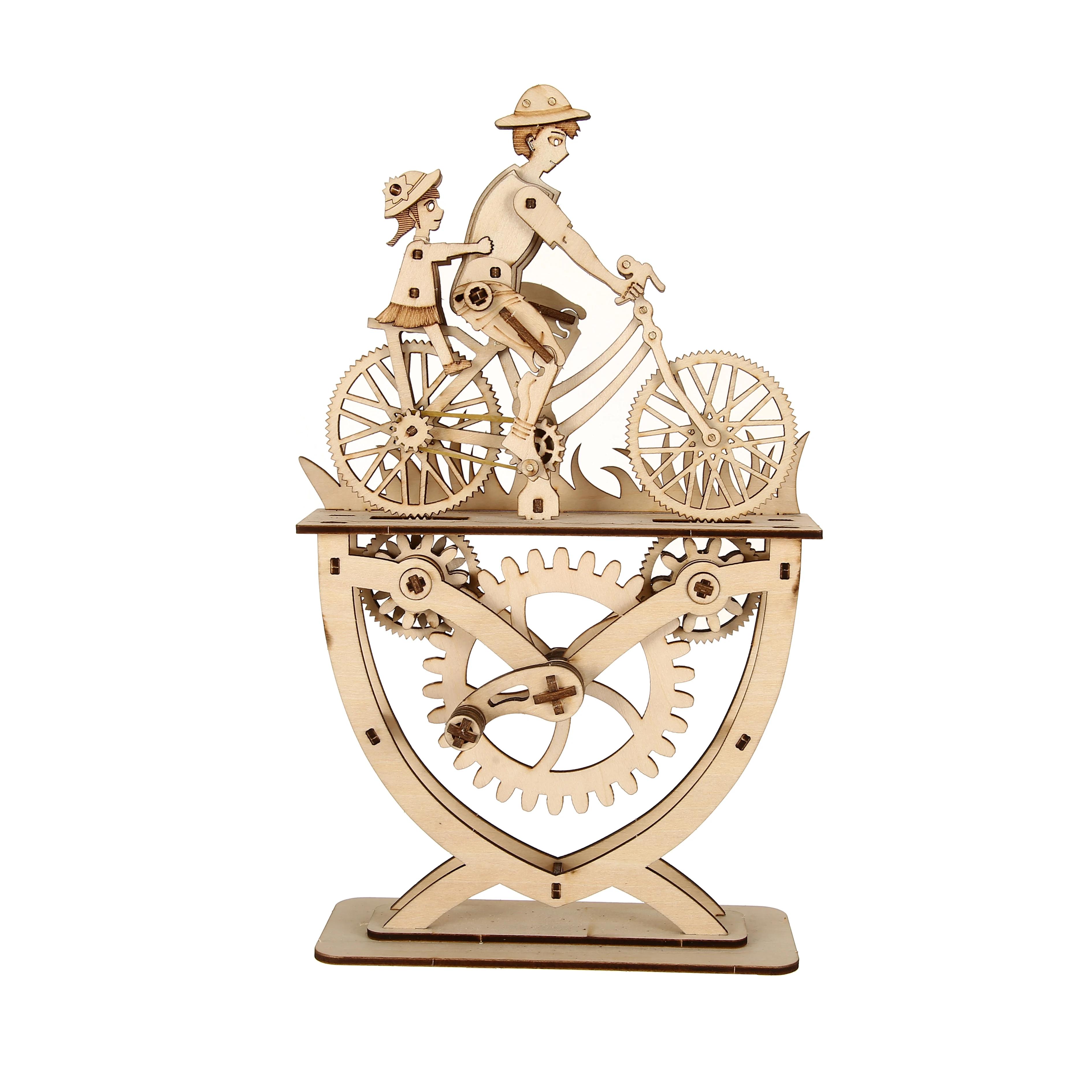 

3D Деревянный Пазл, Масштабная Модель, Набор для DIY Моделирования, Подарок Ручной Работы, Домашнее Украшение, Набор Механической Модели, Строительная Игрушка белый