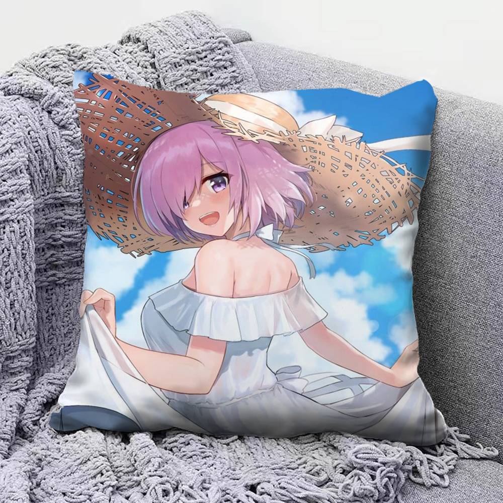 Mashu Kyrielight Fate Grand Order Pillow Covers, Home Sofa Cushion Covers And Aecorative Custom