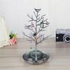 Vintage Bird Tree Jewelry Holder Trinkets Keys Earring Necklace Ring Bracelet Jewelry Accessories Display Organizer Stand Metal Storage Rack